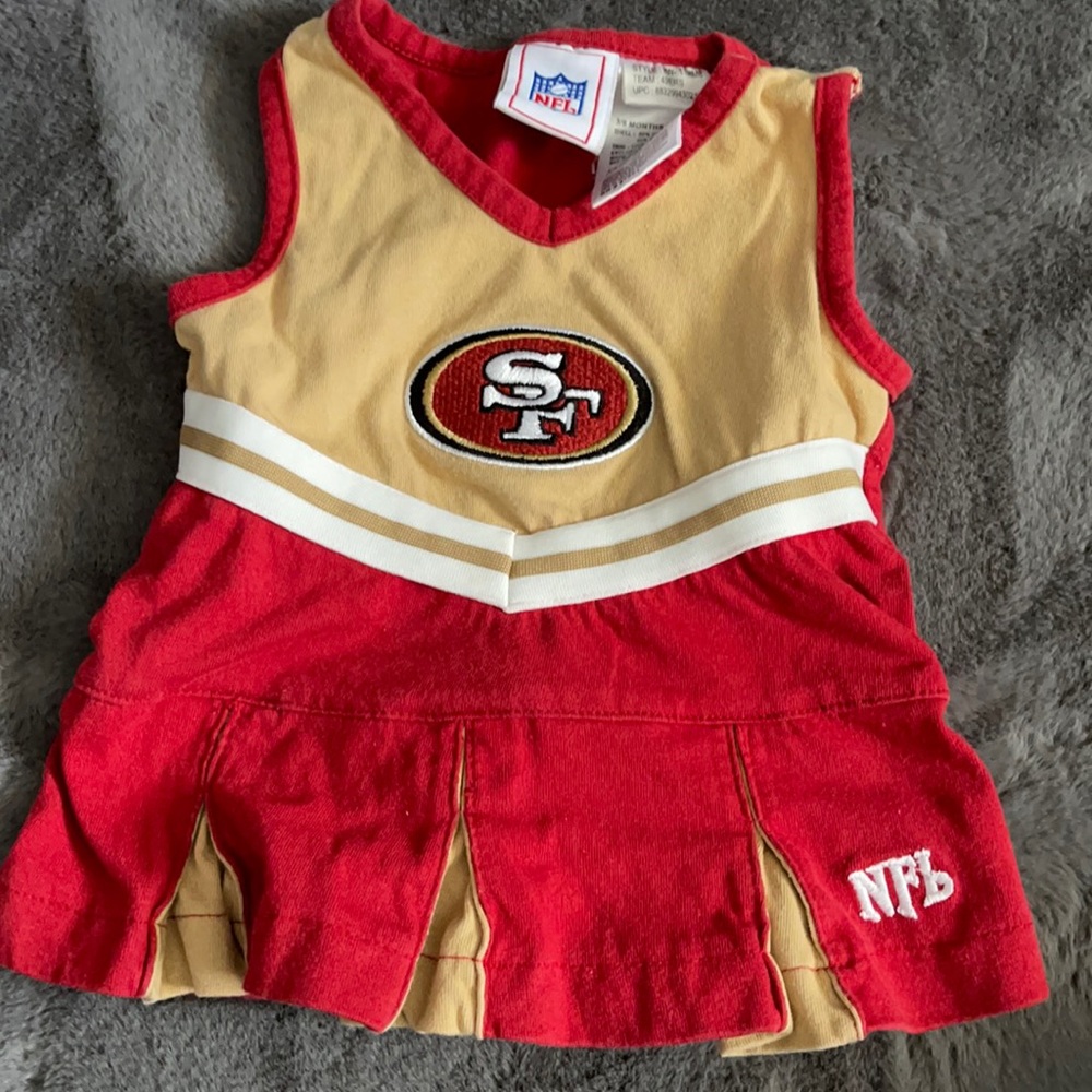 Forty Niner Cheerleader outfit